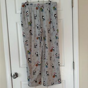 Peanuts Halloween Pajama Pants, Large